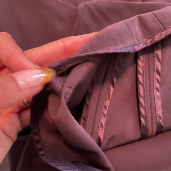 Narcisso Rodriguez • Boat Neck • Sleeveless • Bodycon • Dark Purple Dress - Picture 11 of 12